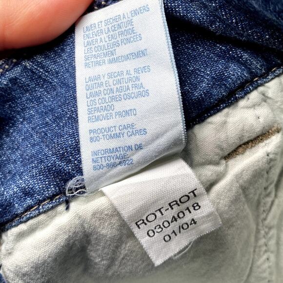 Tommy Hilfiger Denim Skirt - Size 00 Petite - Wardrobe Staple - Picture 12 of 12